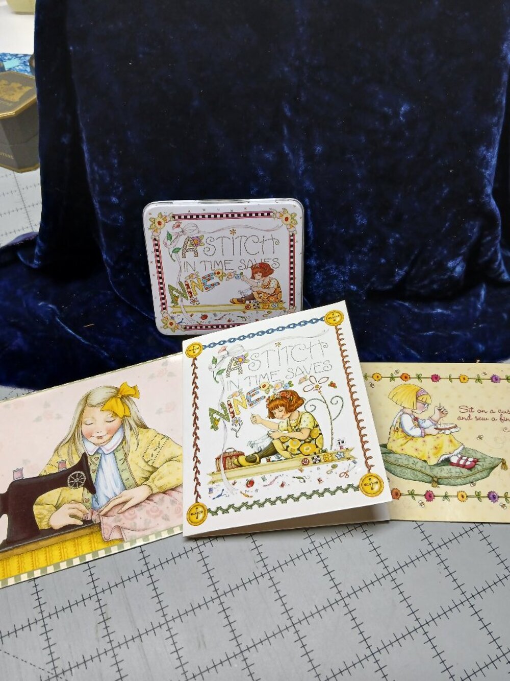 Mary Engelbreit Needle Cards with Small Sewing Kit